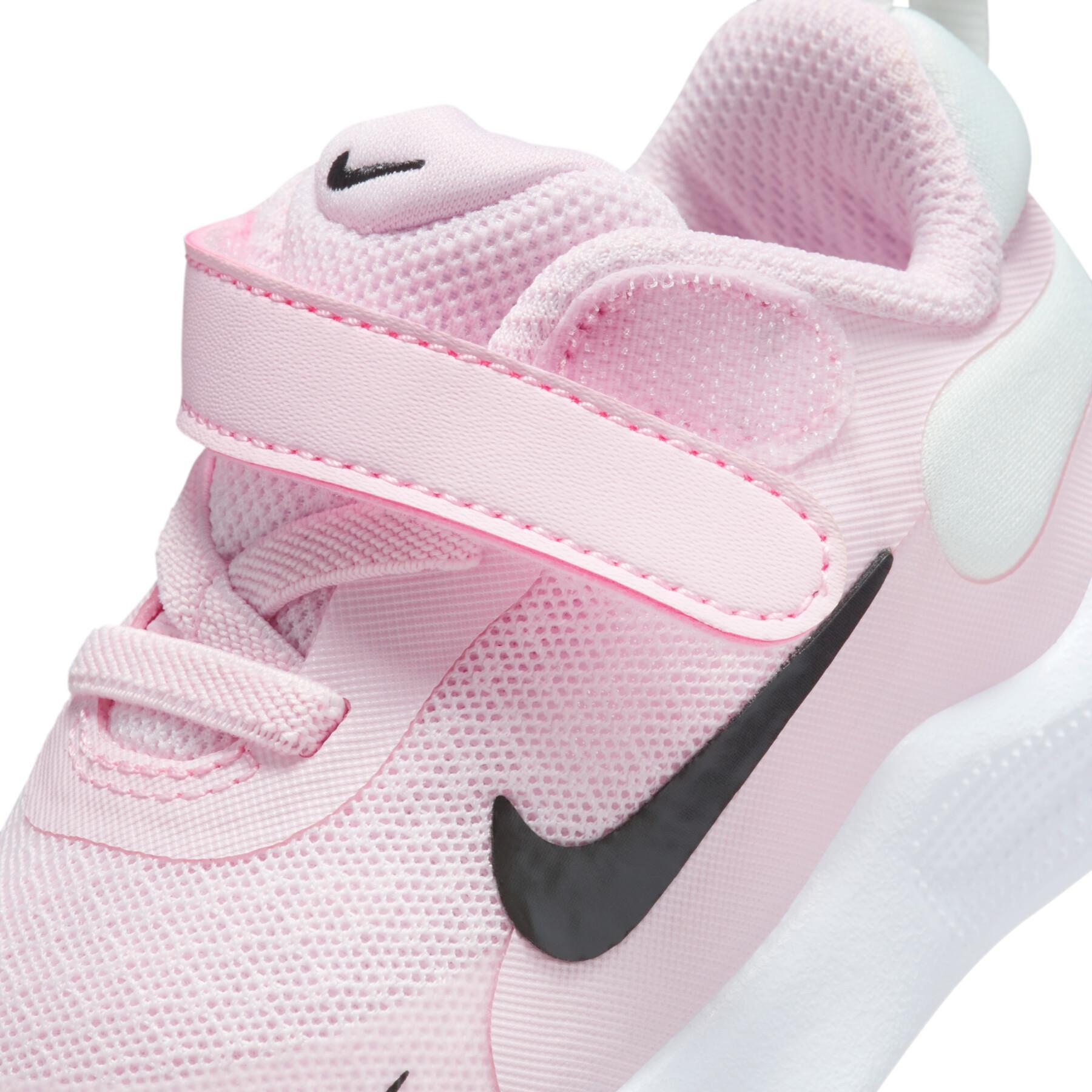 Baskets à scratch et lacets bébé Nike Revolution 7