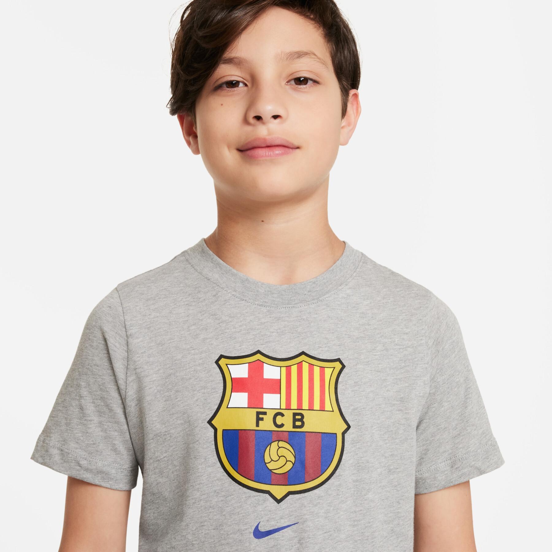 T-shirt enfant FC Barcelone Crest 2023/24