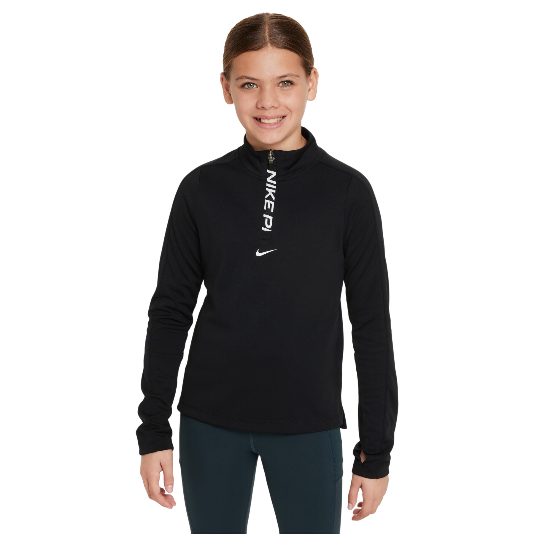 Sweatshirt demi-zip enfant Nike Dri-Fit Pro