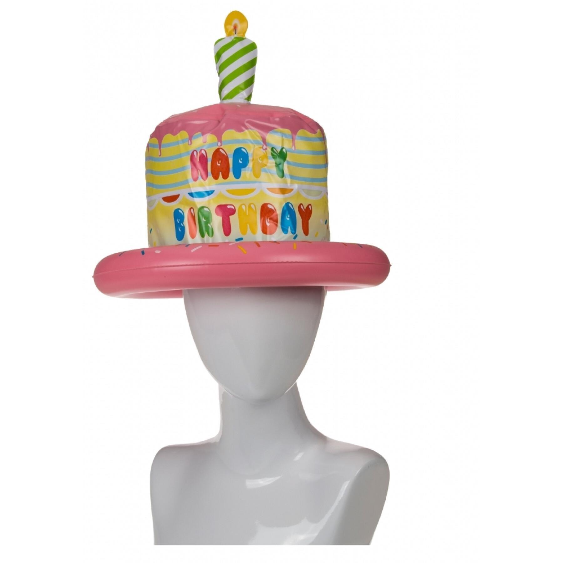 Chapeau gonflable Gâteau d'anniversaire pour enfant OOTB