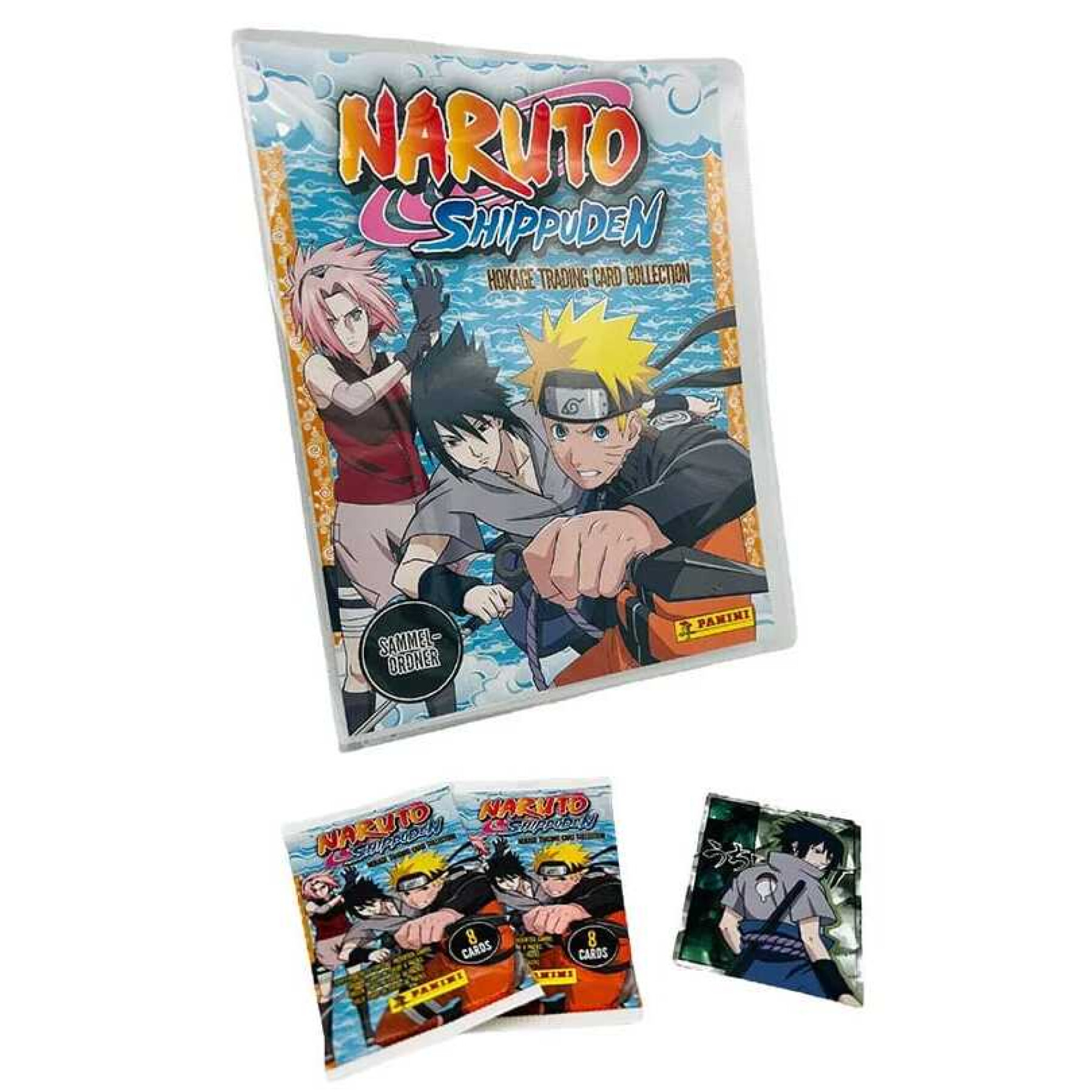 Carte à collectionner Panini Naruto Shippuden Hokage Trading Card Collection Starter Pack