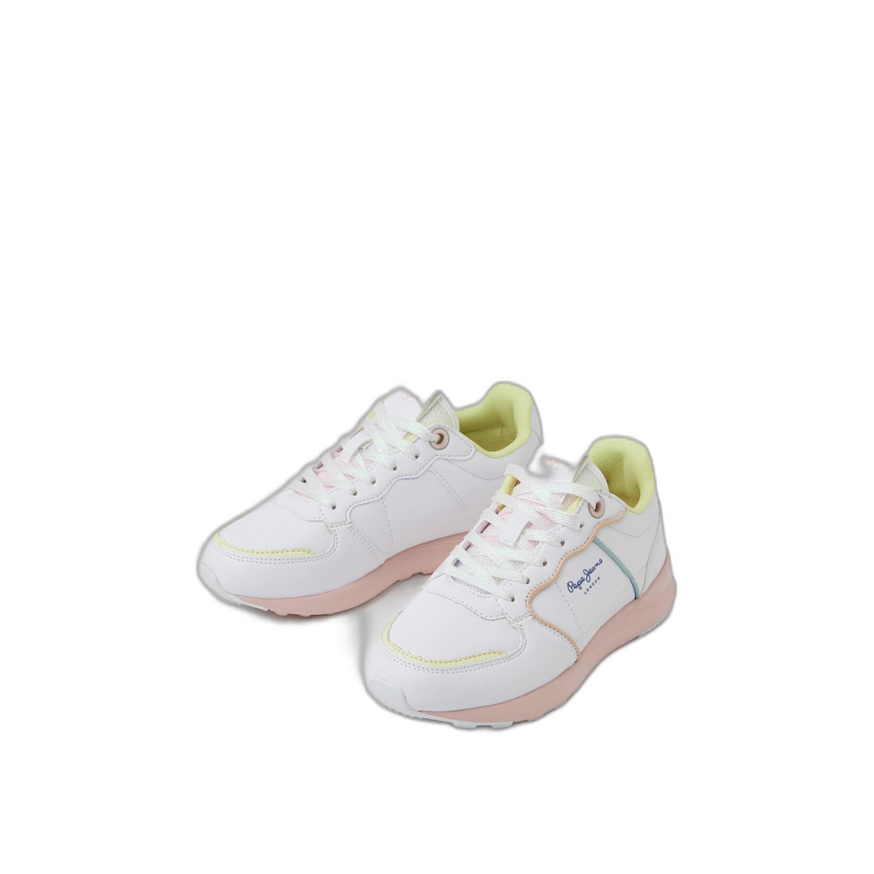 Baskets fille Pepe Jeans York Candy