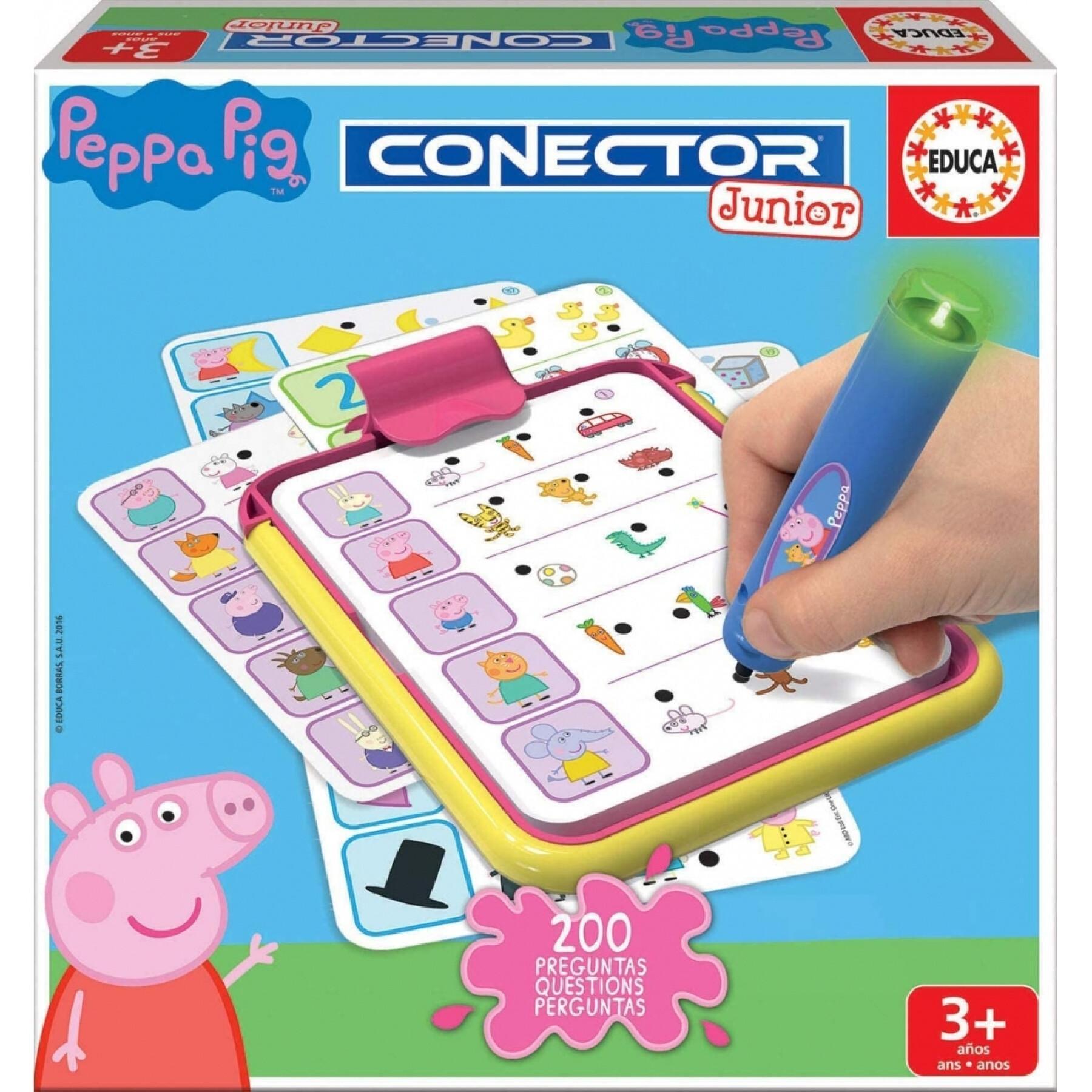Jeux éducatifs de questions-réponses Peppa Pig Connector
