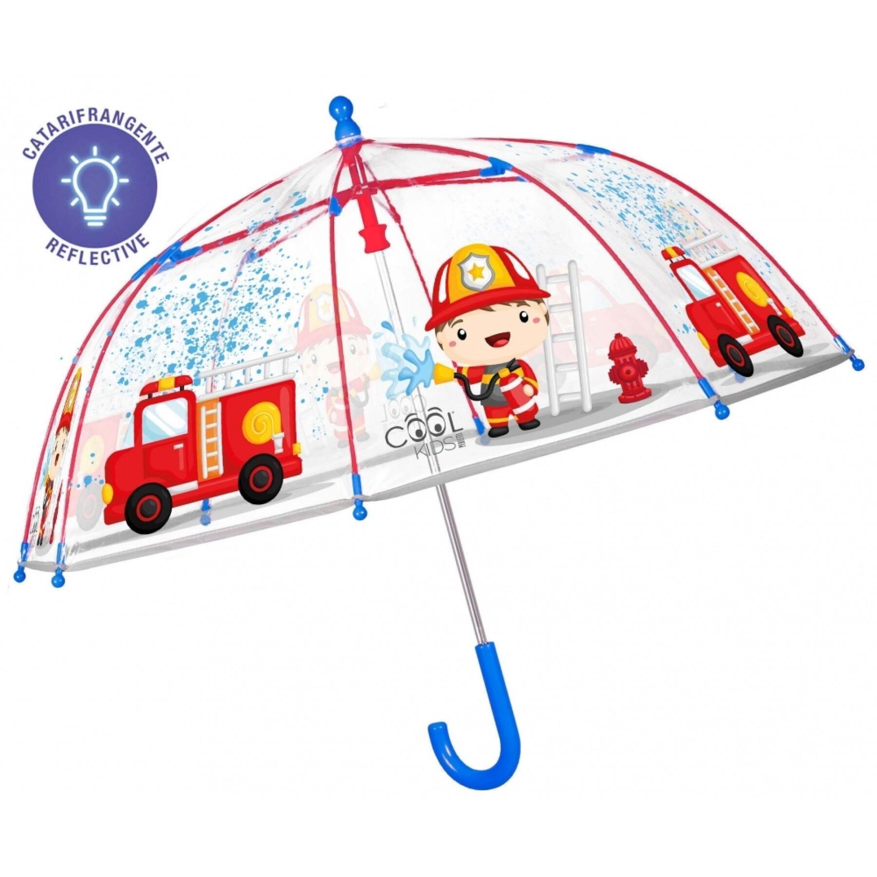 Parapluie cloche pompier enfant Perletti