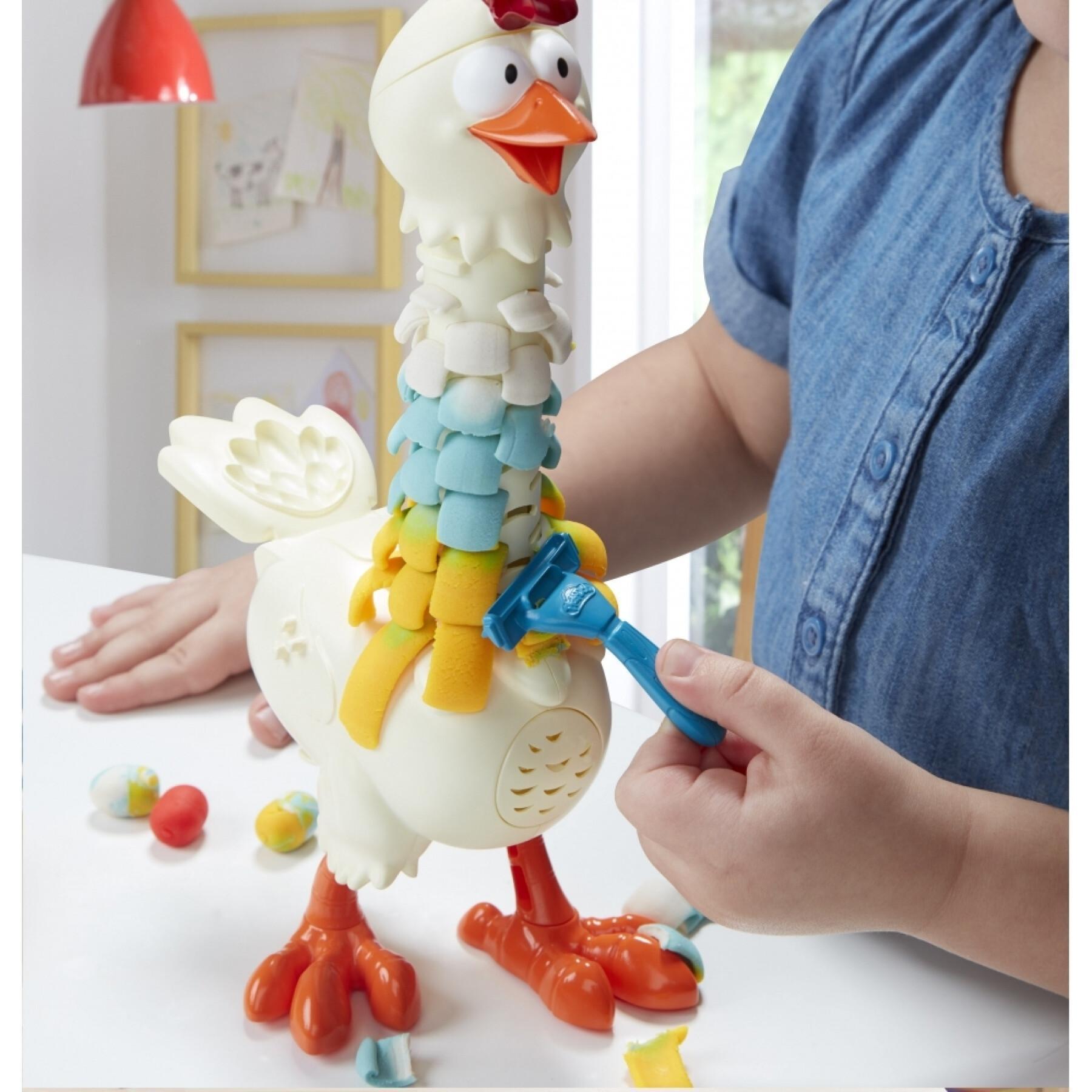Pâte à modeler poulets à plumes amusants Play Doh