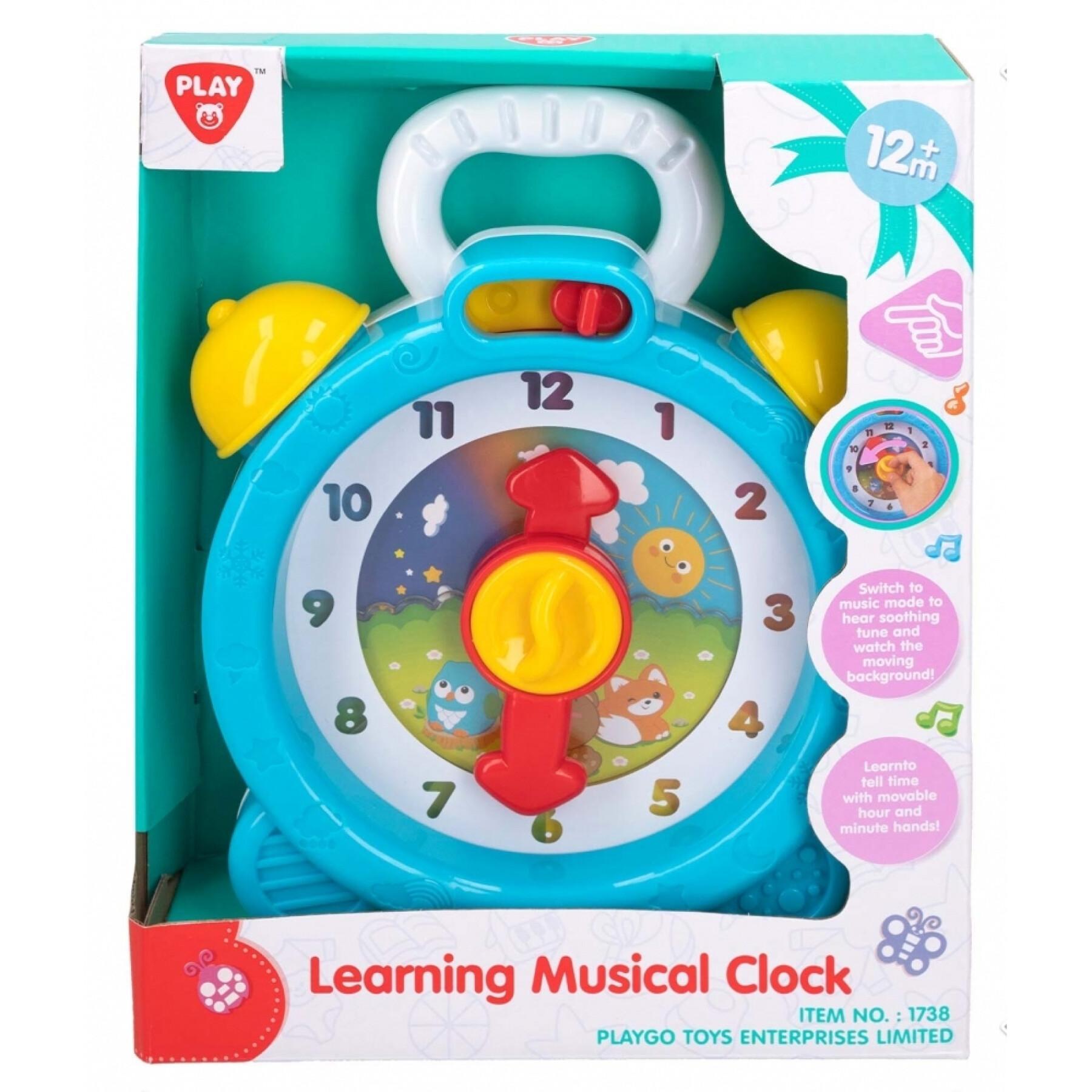 Horloge musicale préscolaire Play