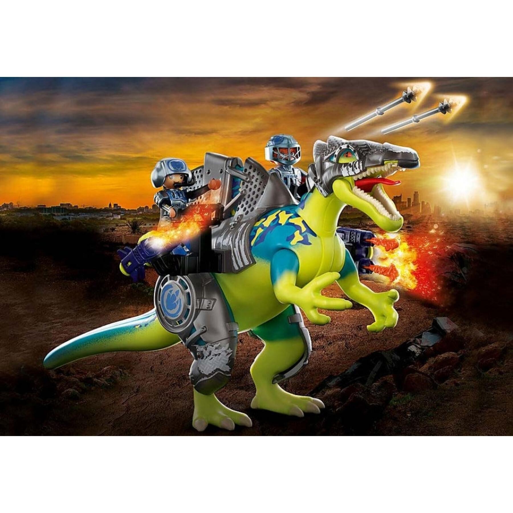 Figurine double pouvoir Playmobil Dino Spinosaurus