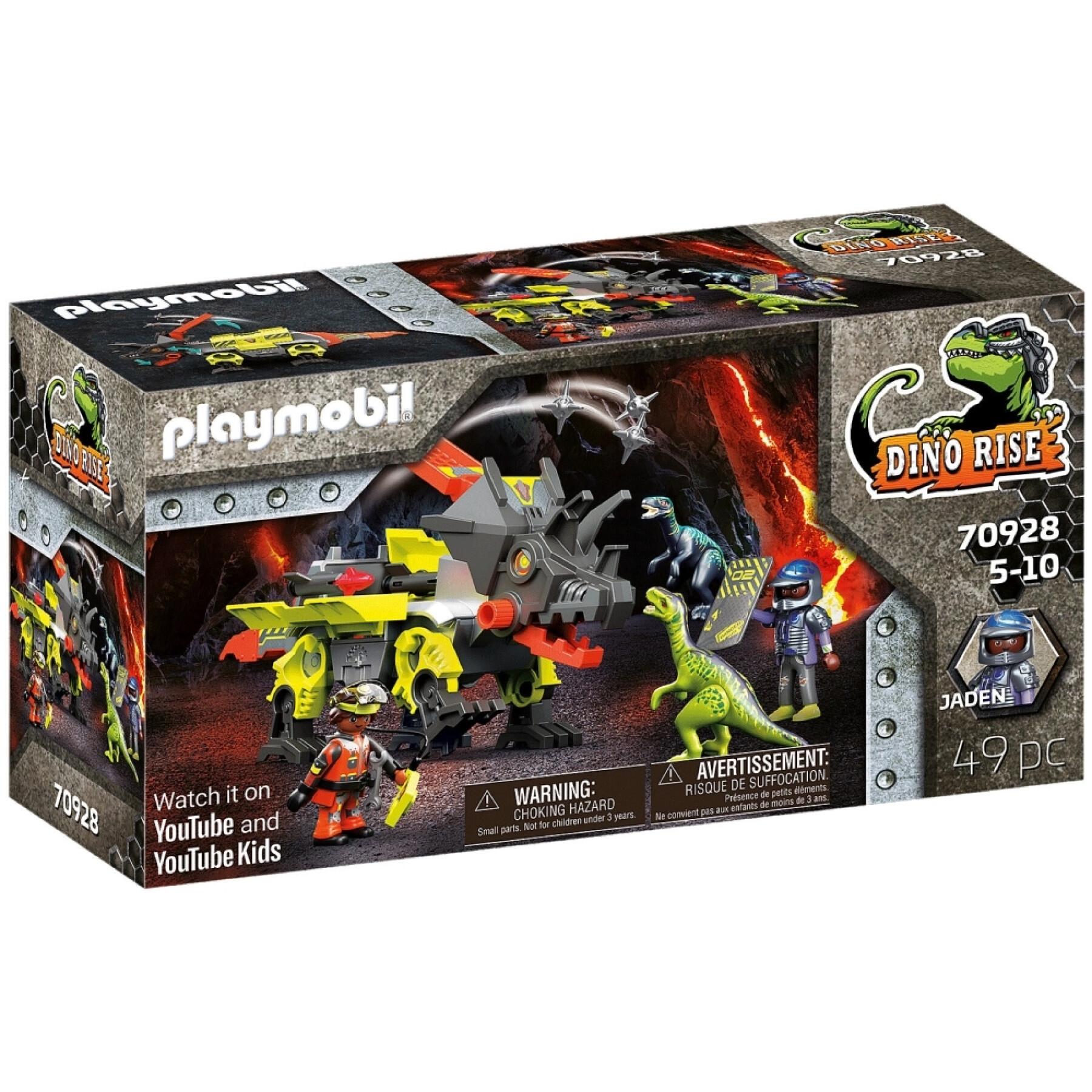 Machine de combat Playmobil Dino