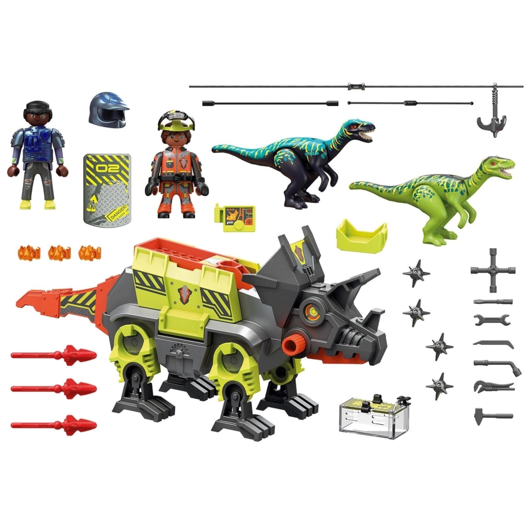 Machine de combat Playmobil Dino