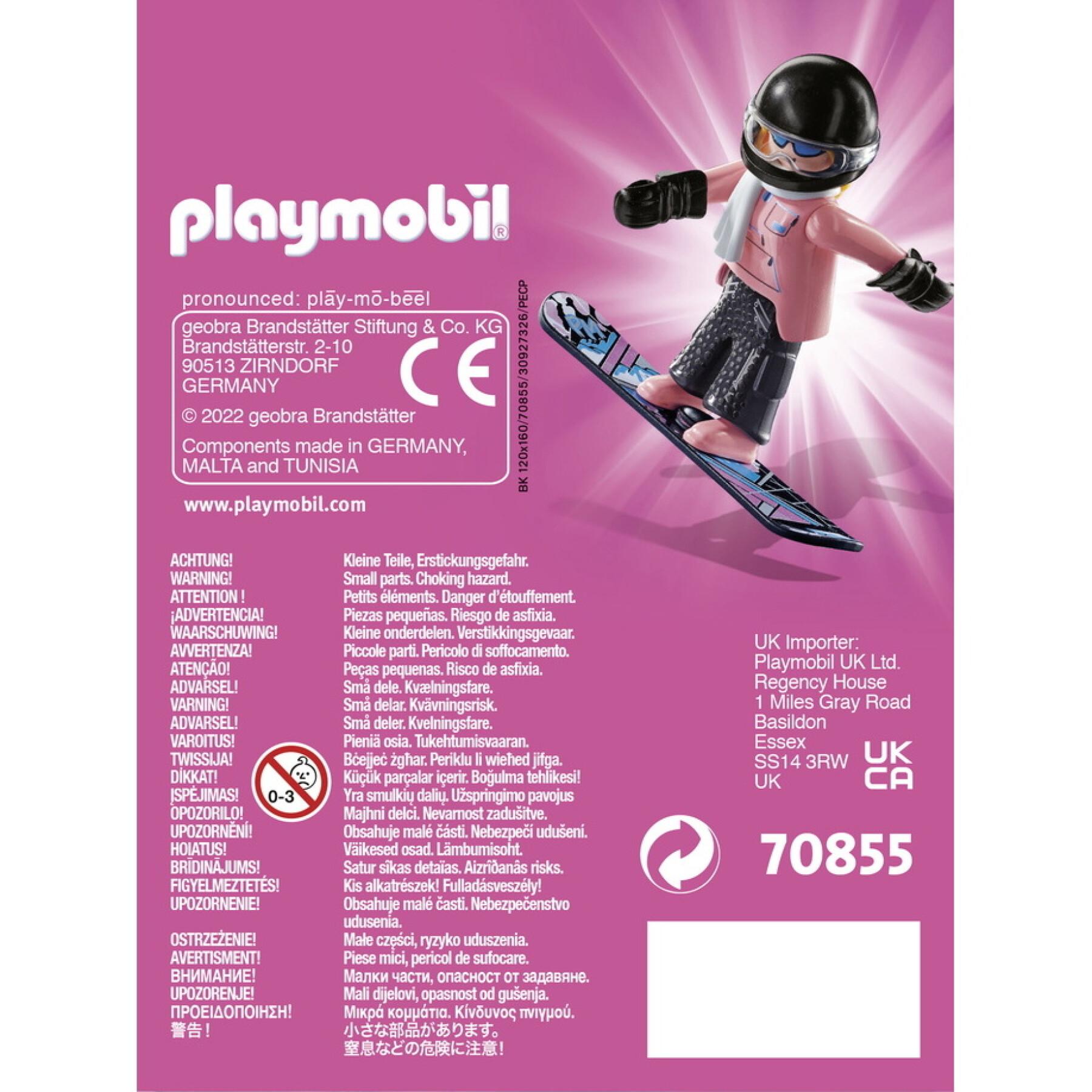 Snowboardeuse Playmobil