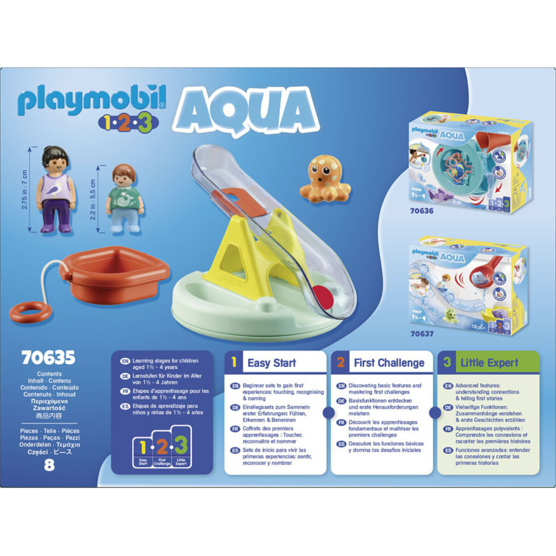 Jeux d'imagination Ilot Toboggan Aquatique Playmobil 37653