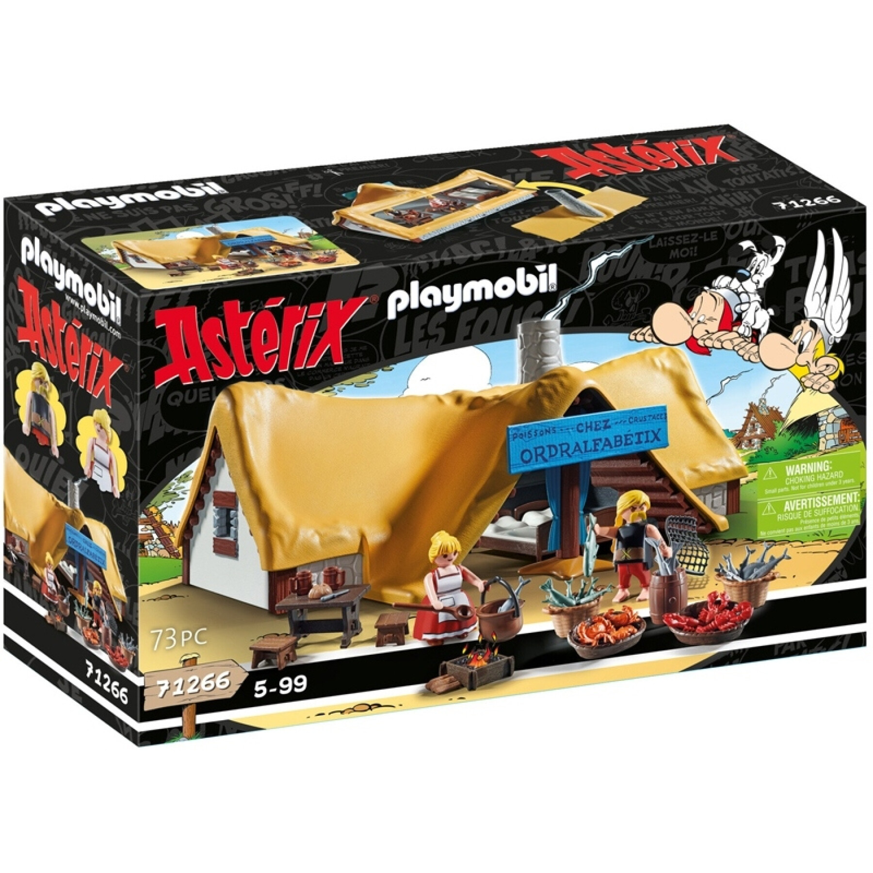 Jeux de construction Playmobil Hutte Dordralfabetix Asterix