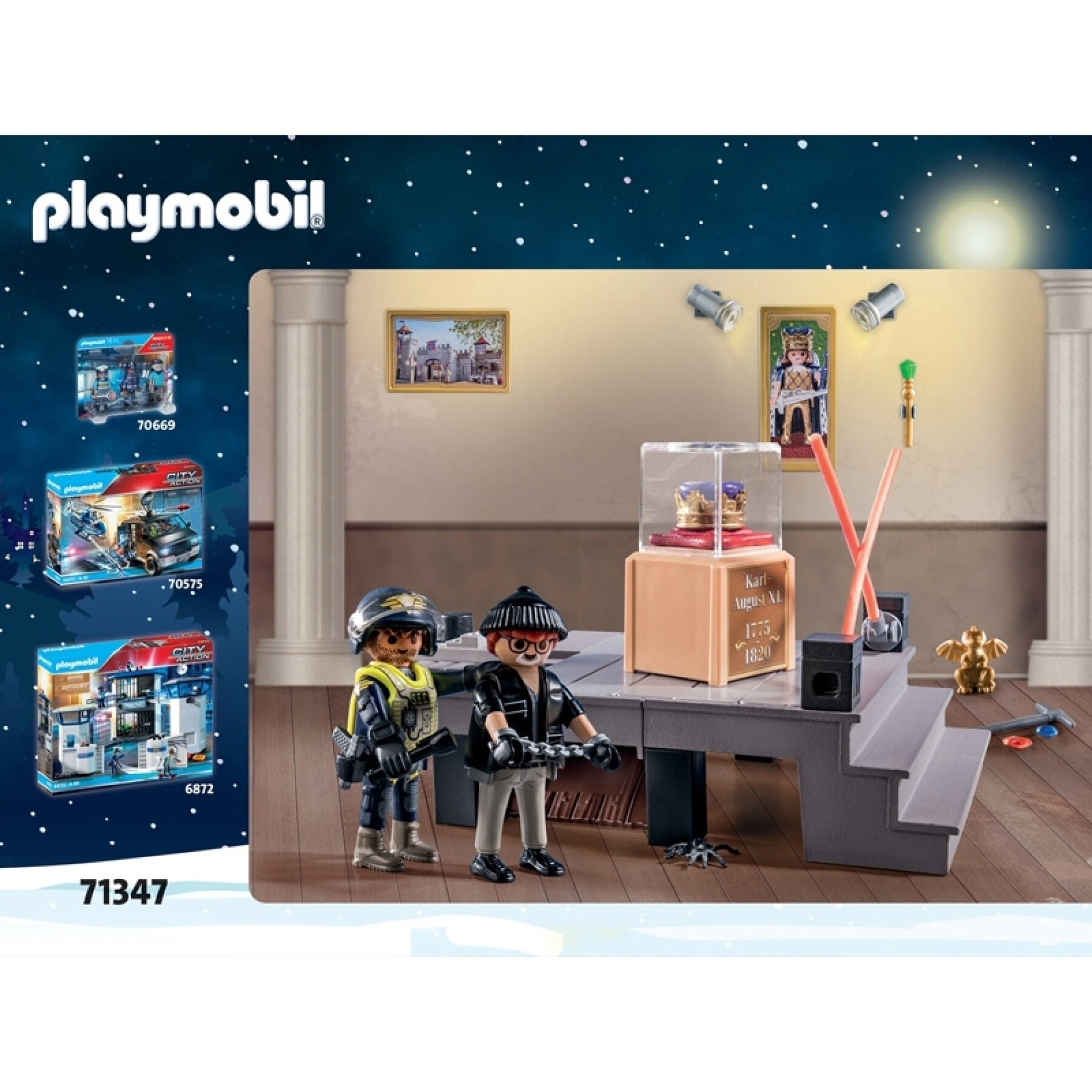 Jeux d'imagination Calendrier avent police Playmobil