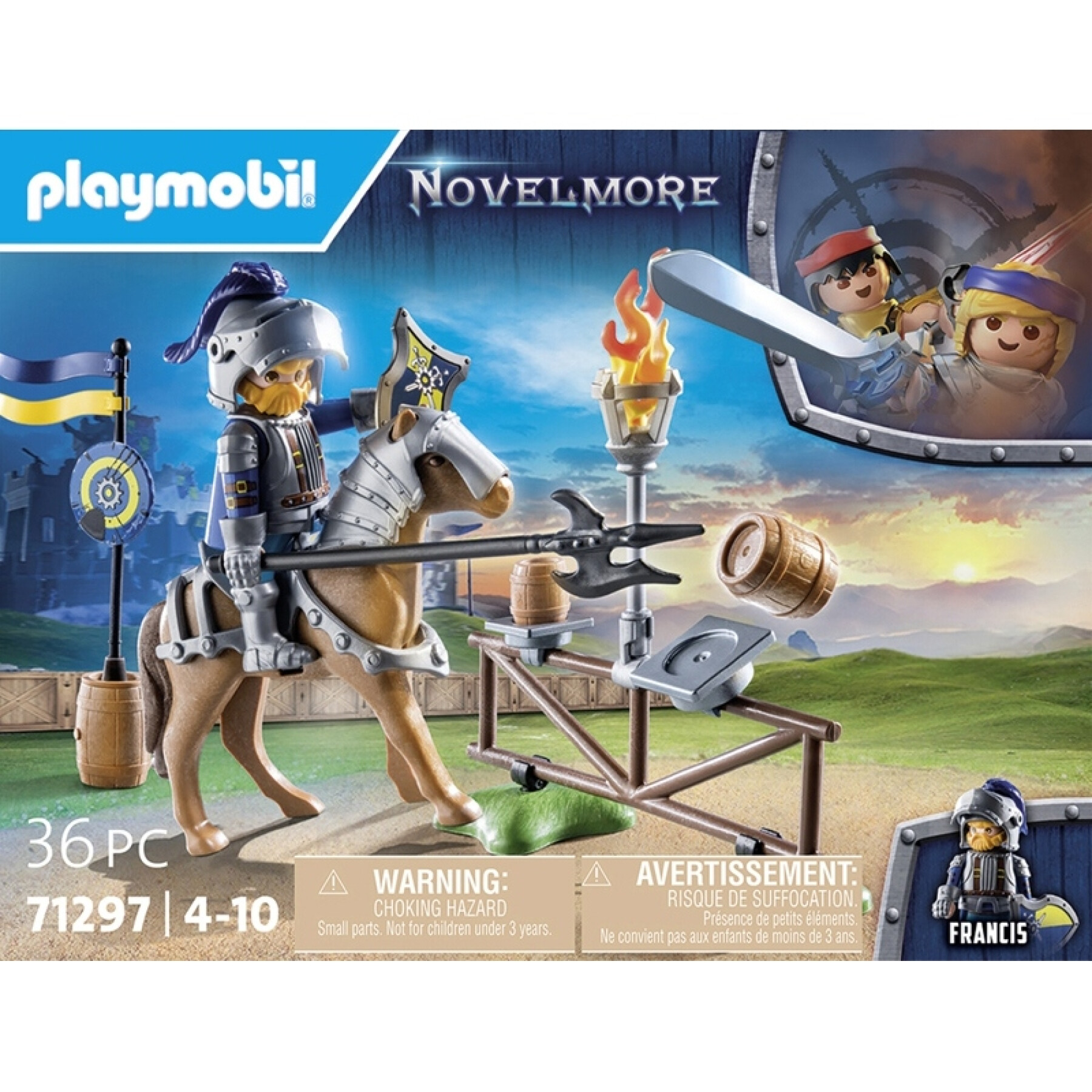 Figurine chevalier Playmobil Novelmore
