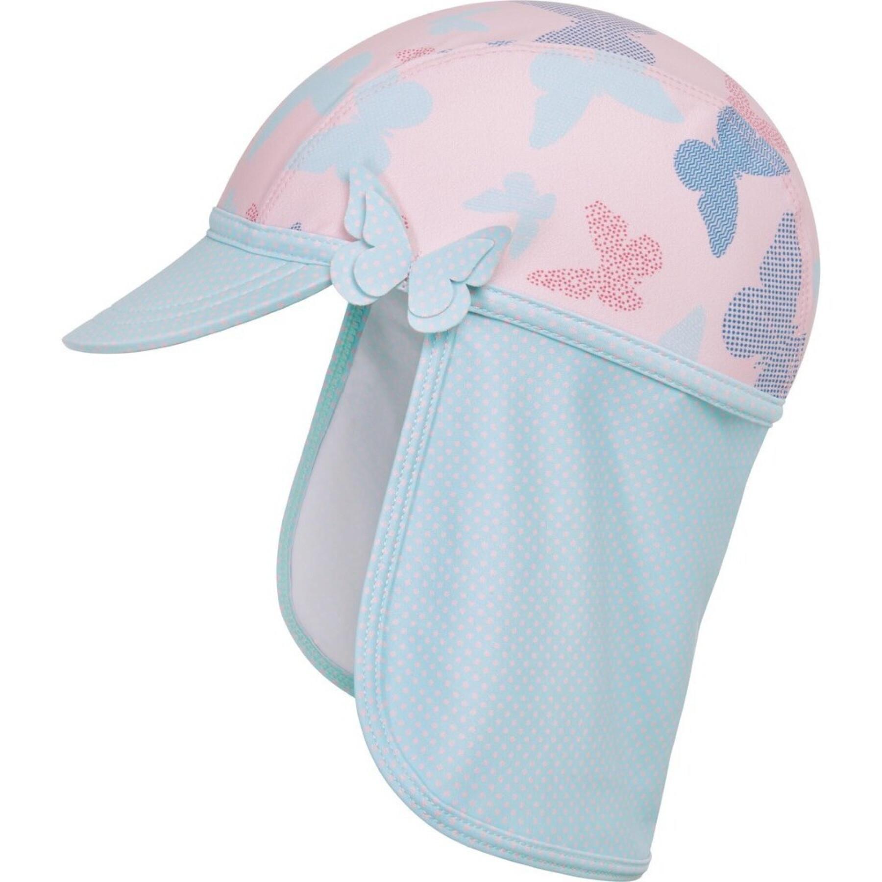 Casquette avec protection UV fille Playshoes Butterfly