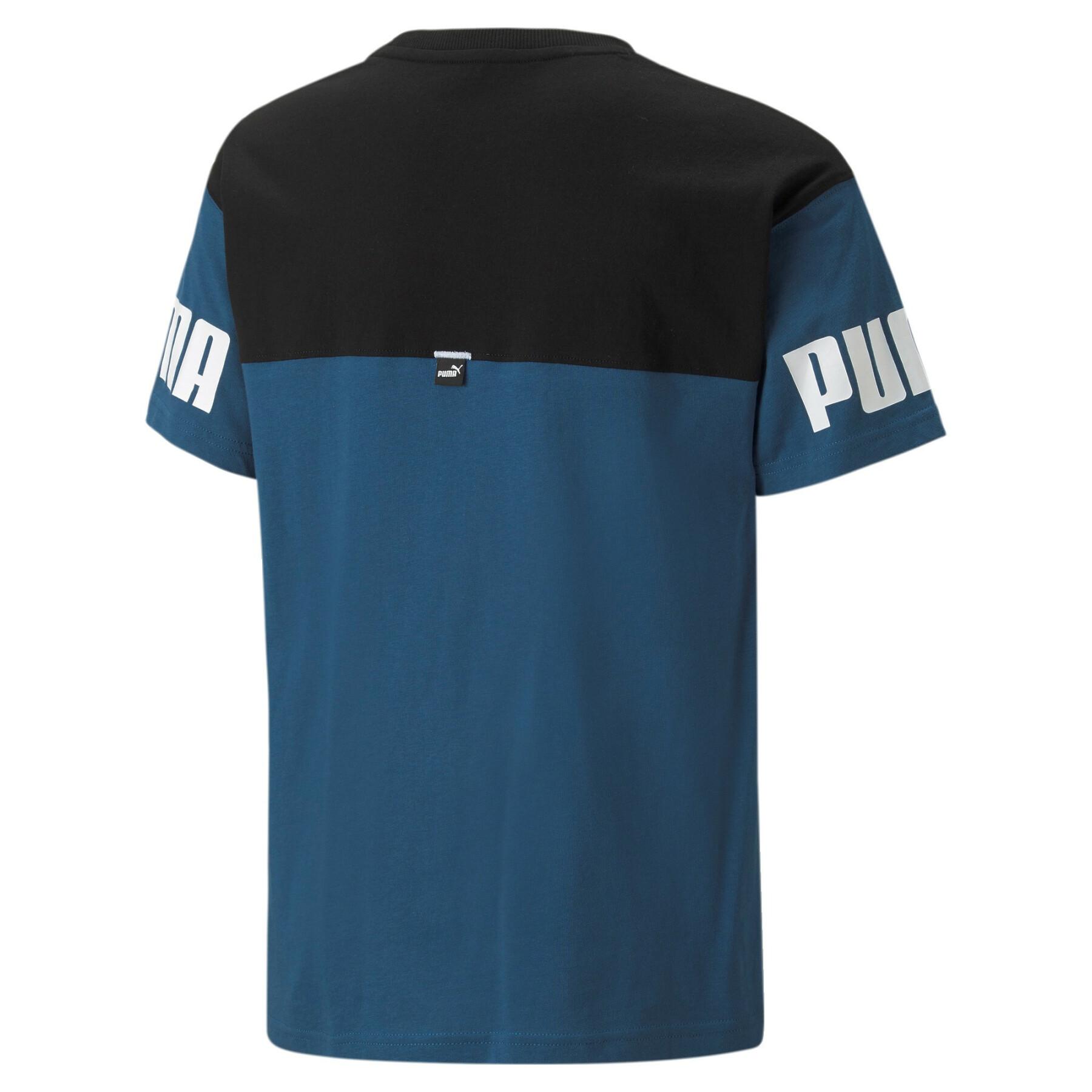 T-shirt enfant Puma Power Colorblock