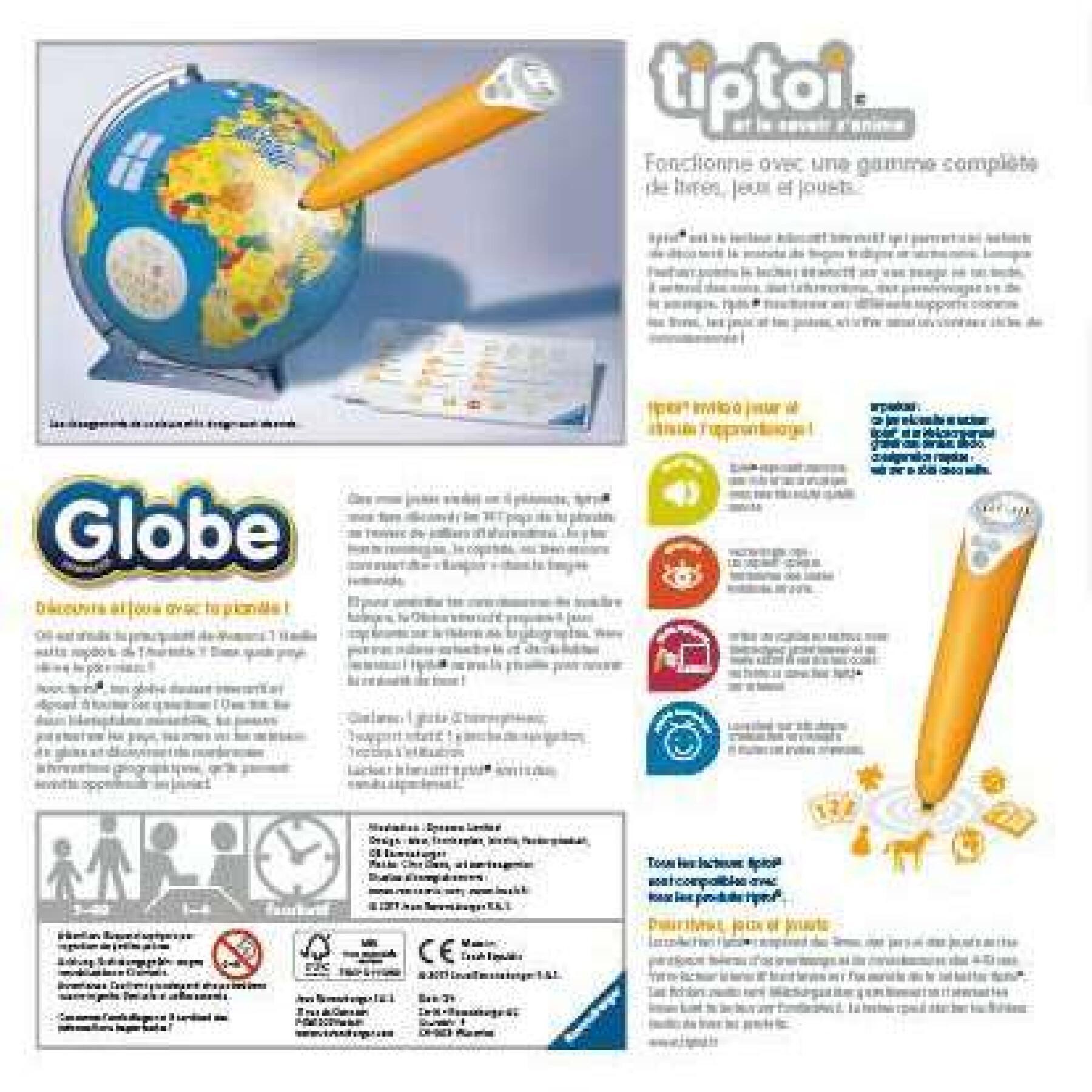 Livre globe interactif Ravensburger tiptoi®