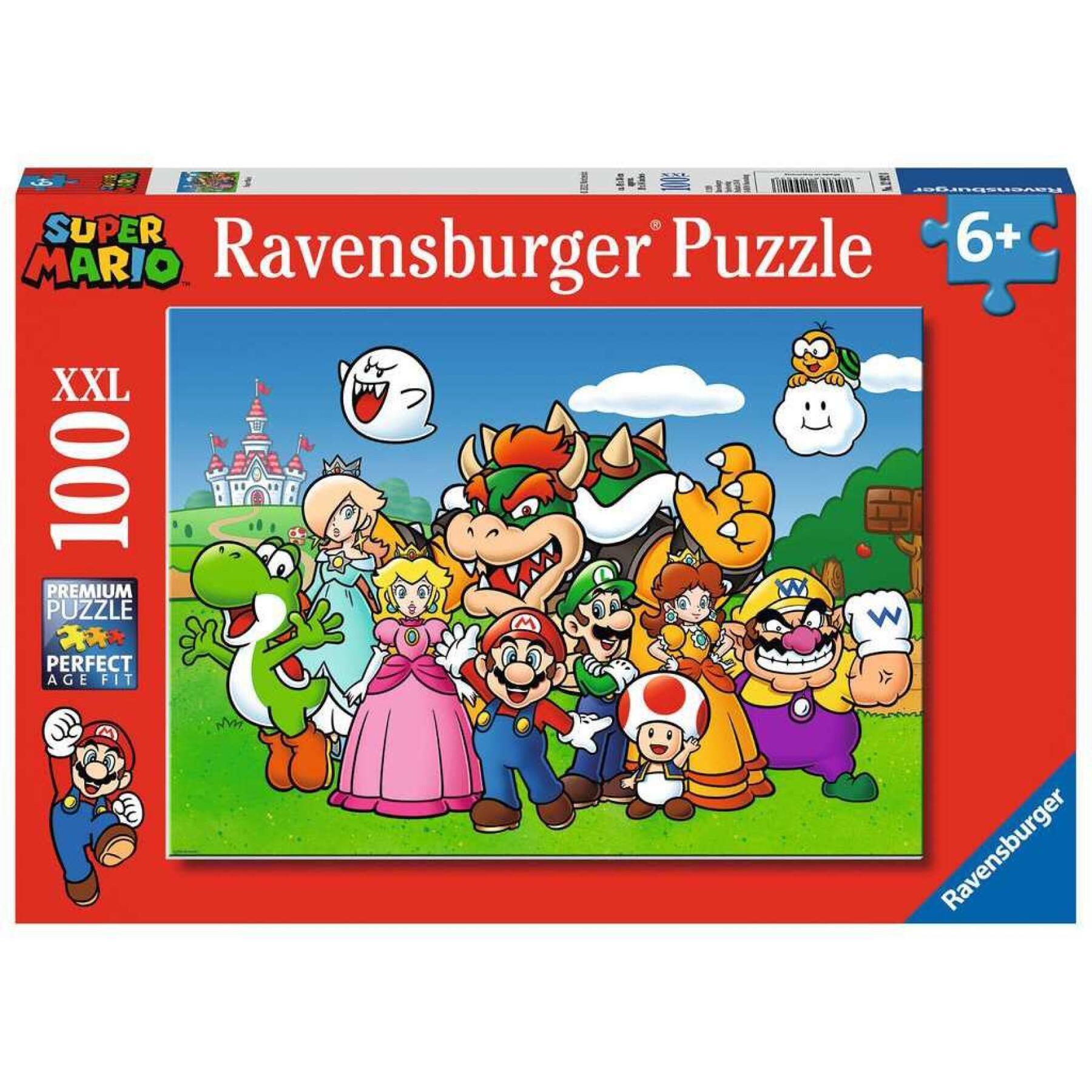 Puzzle de 100 pièces XXL Super Mario Fun Ravensburger