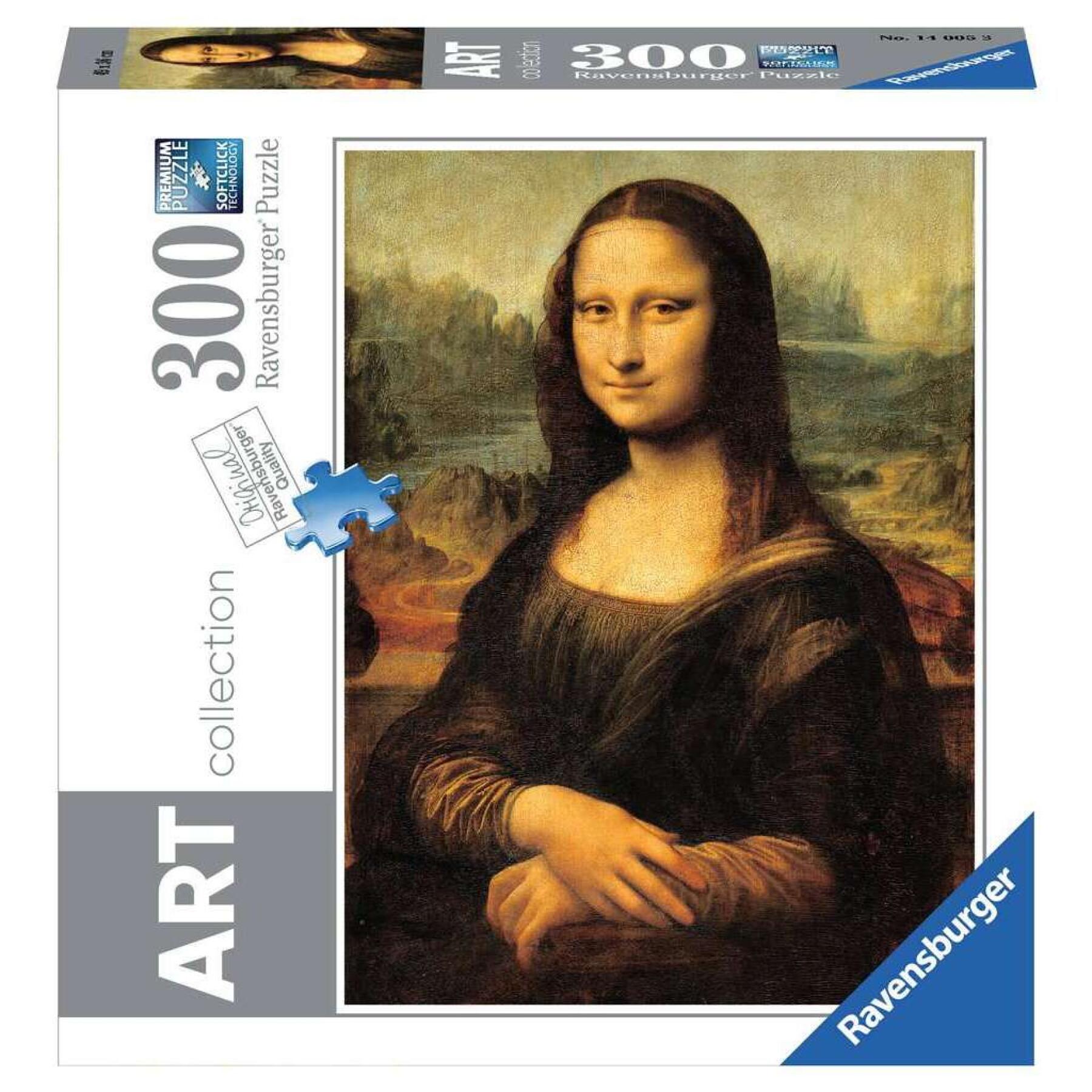 Puzzle 300 pièces Art collection - La Joconde / Léonard de Vinci Ravensburger