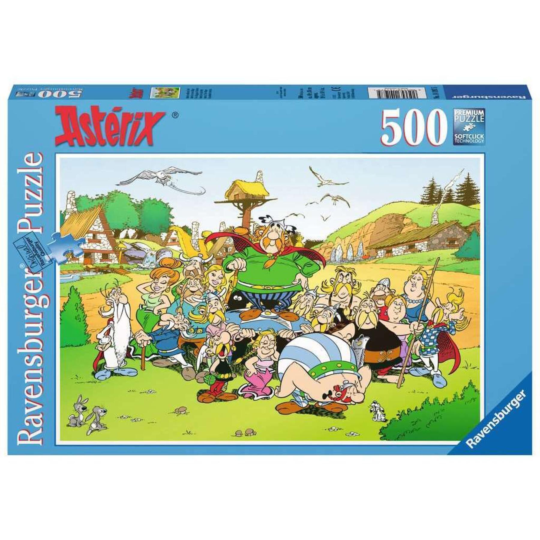 Puzzle 500 pièces Astérix au village Ravensburger