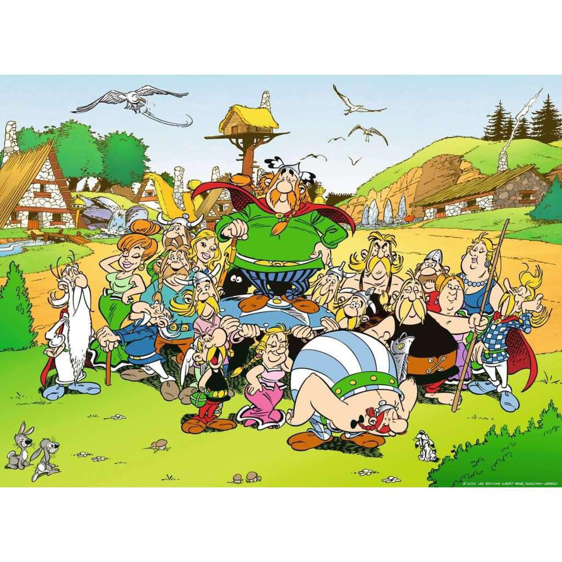 Puzzle 500 pièces Astérix au village Ravensburger
