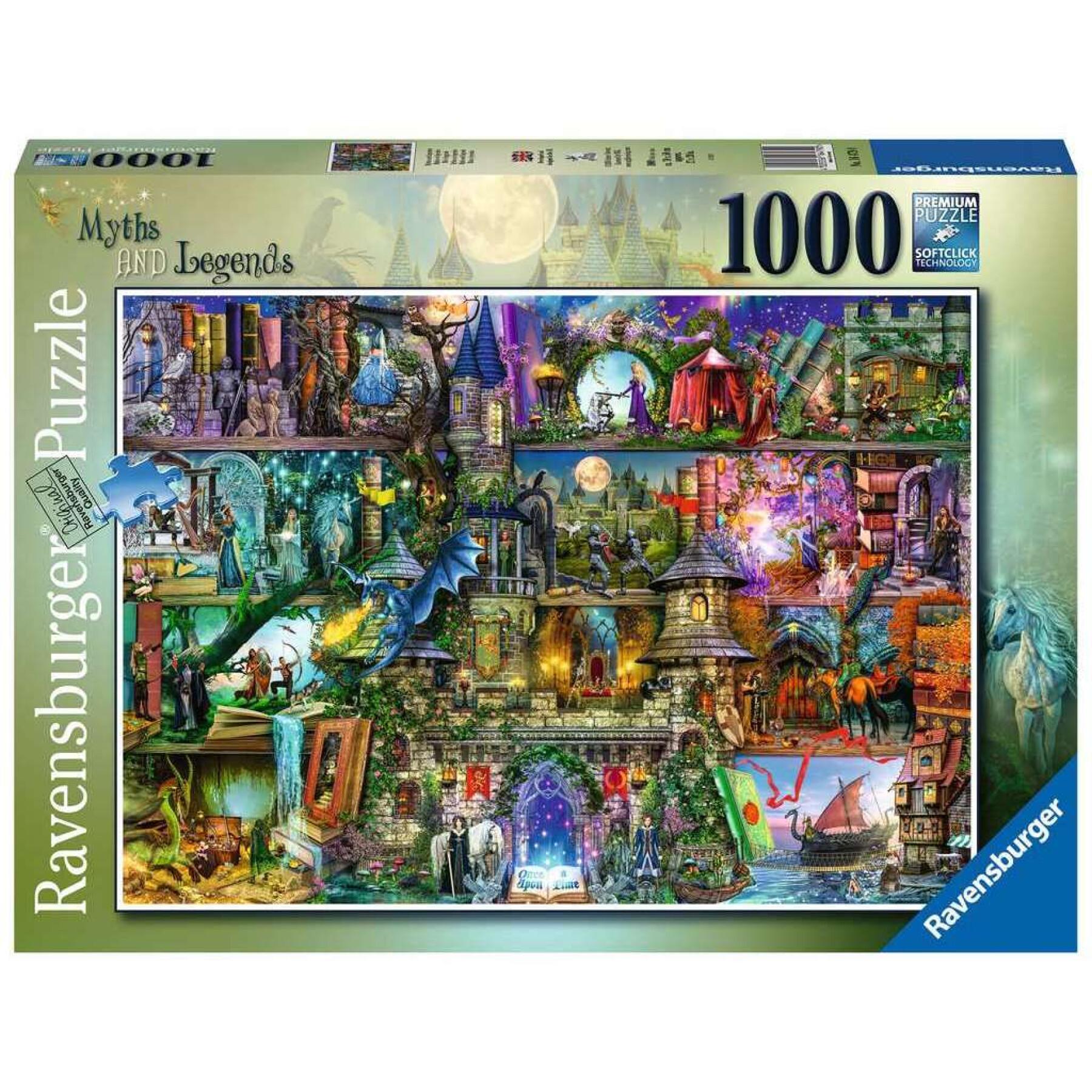 Puzzle de 1000 pièces Mythes et légendes Ravensburger