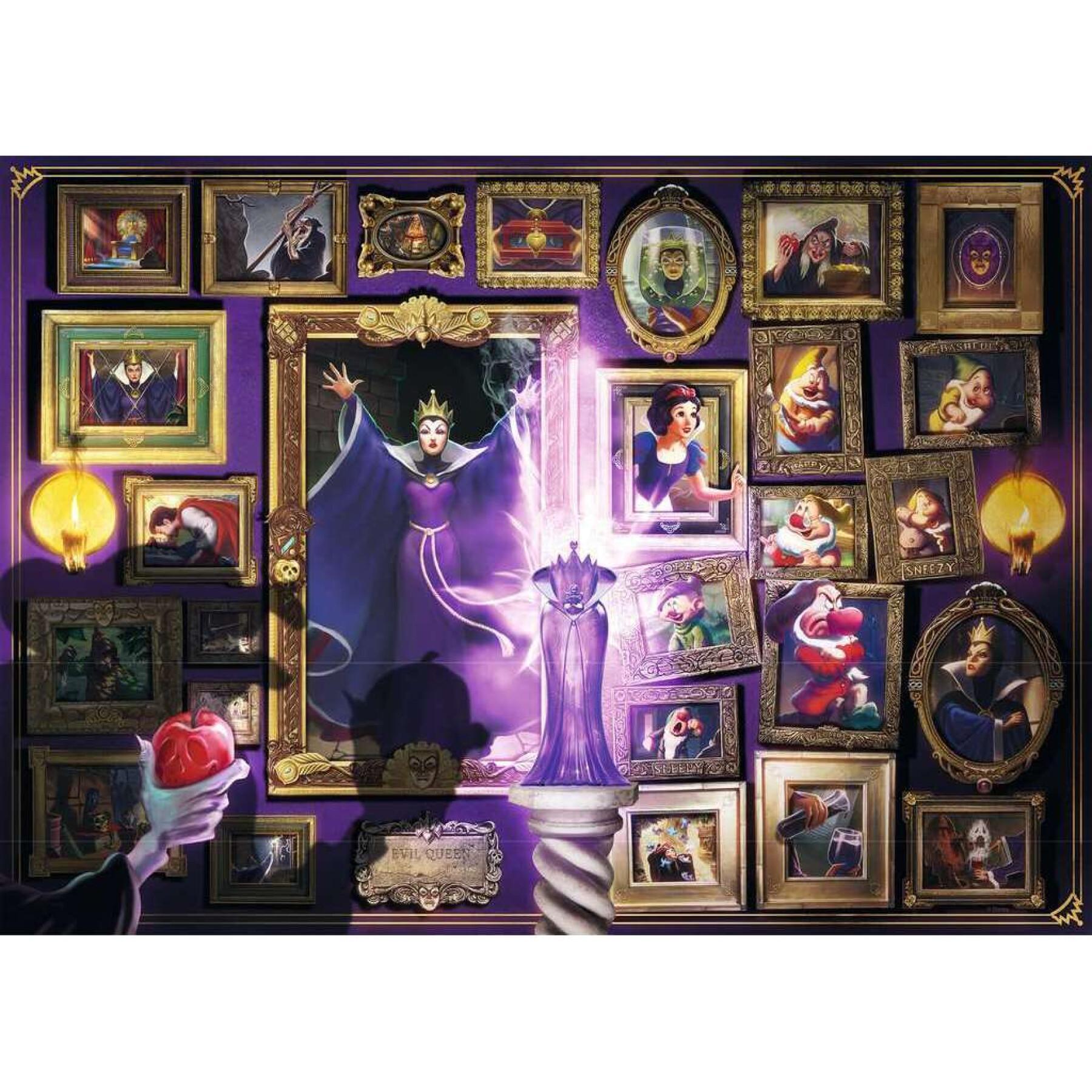 Puzzle de 1000 pièces La méchante Reine-Sorcière - Collection Disney Villainous Ravensburger