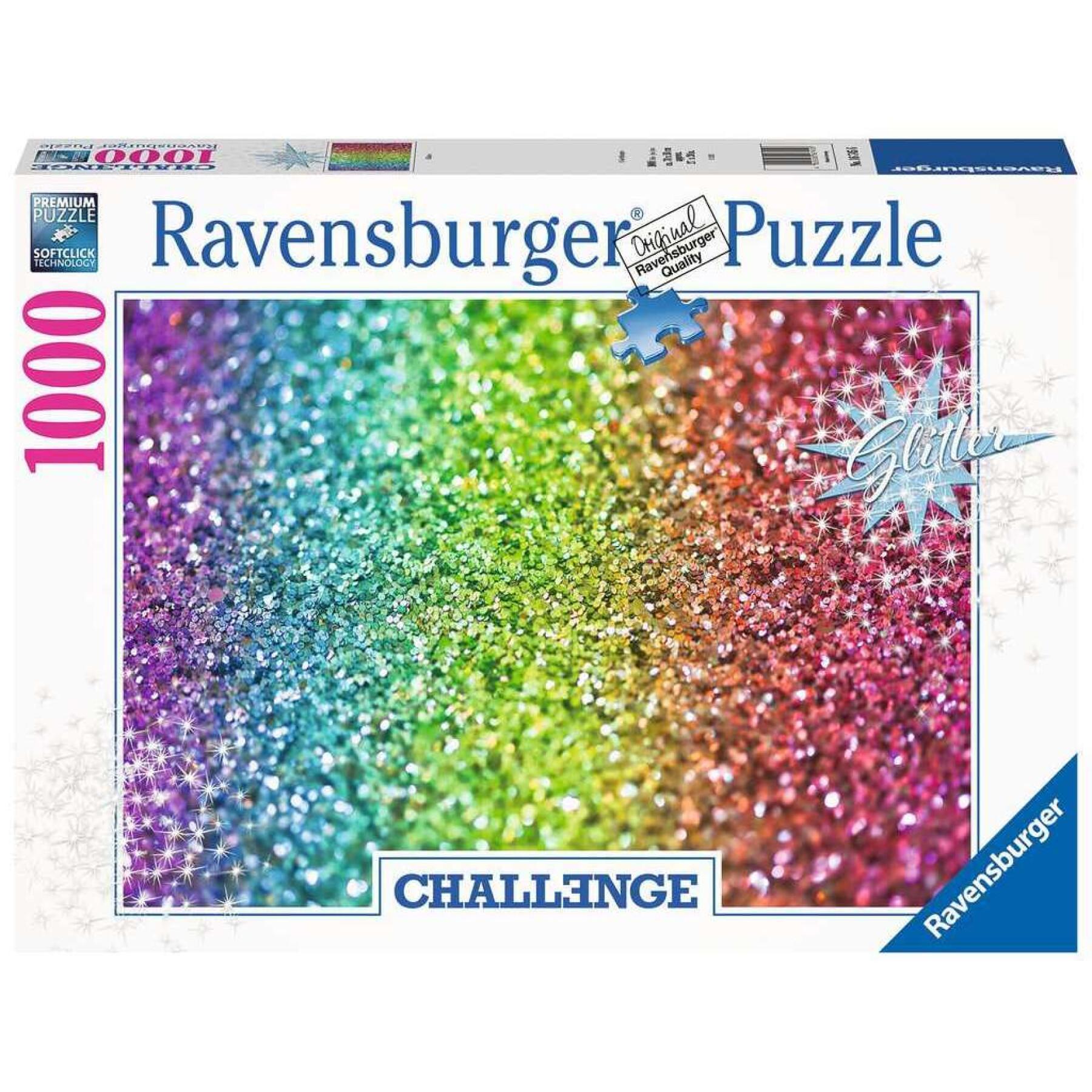 Puzzle de 1000 pièces Paillettes Ravensburger