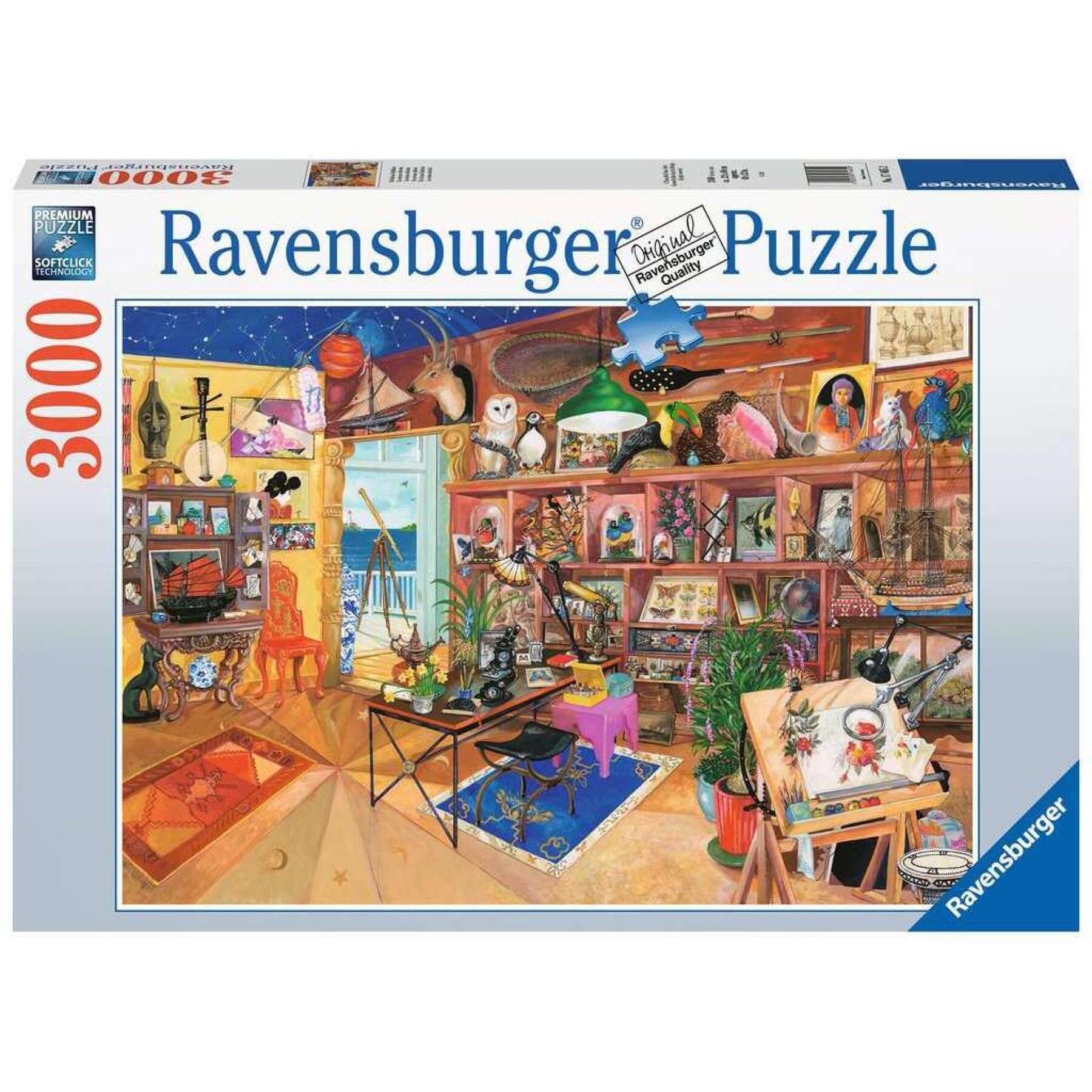 Puzzle de 3000 pièces La curieuse collection Ravensburger