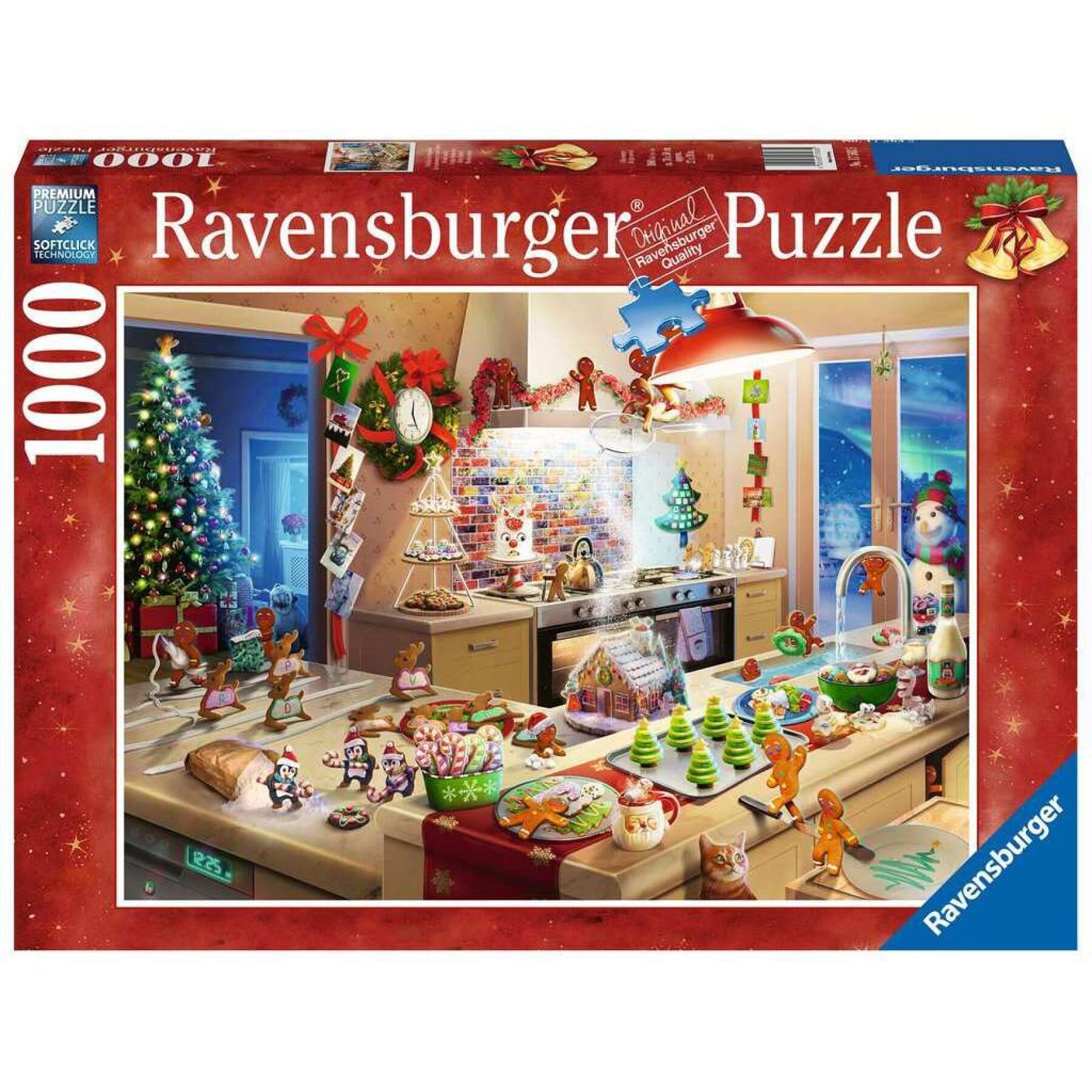 Puzzle de 1000 pièces Les bonhommes en pain d'épices Ravensburger