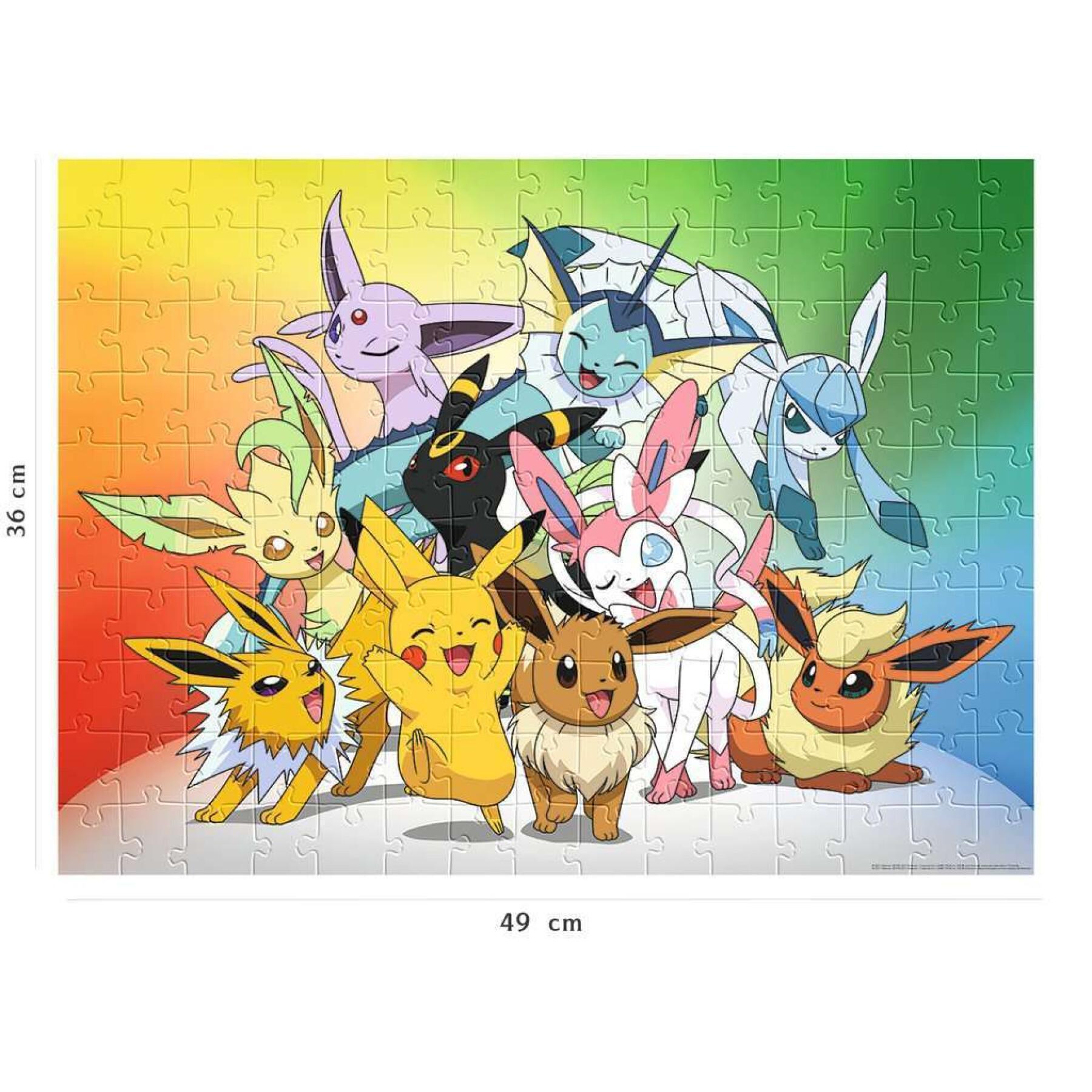 Puzzle de 150 pièces Evoli et ses évolutions / Pokémon Ravensburger