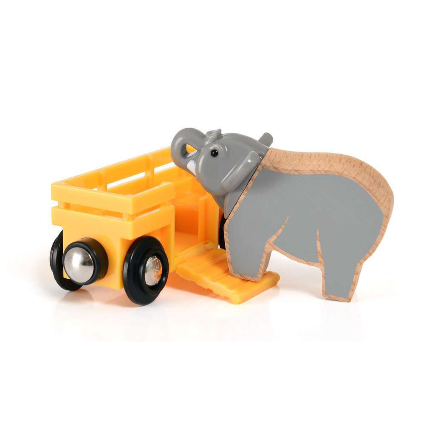 Wagon et Elephant Ravensburger