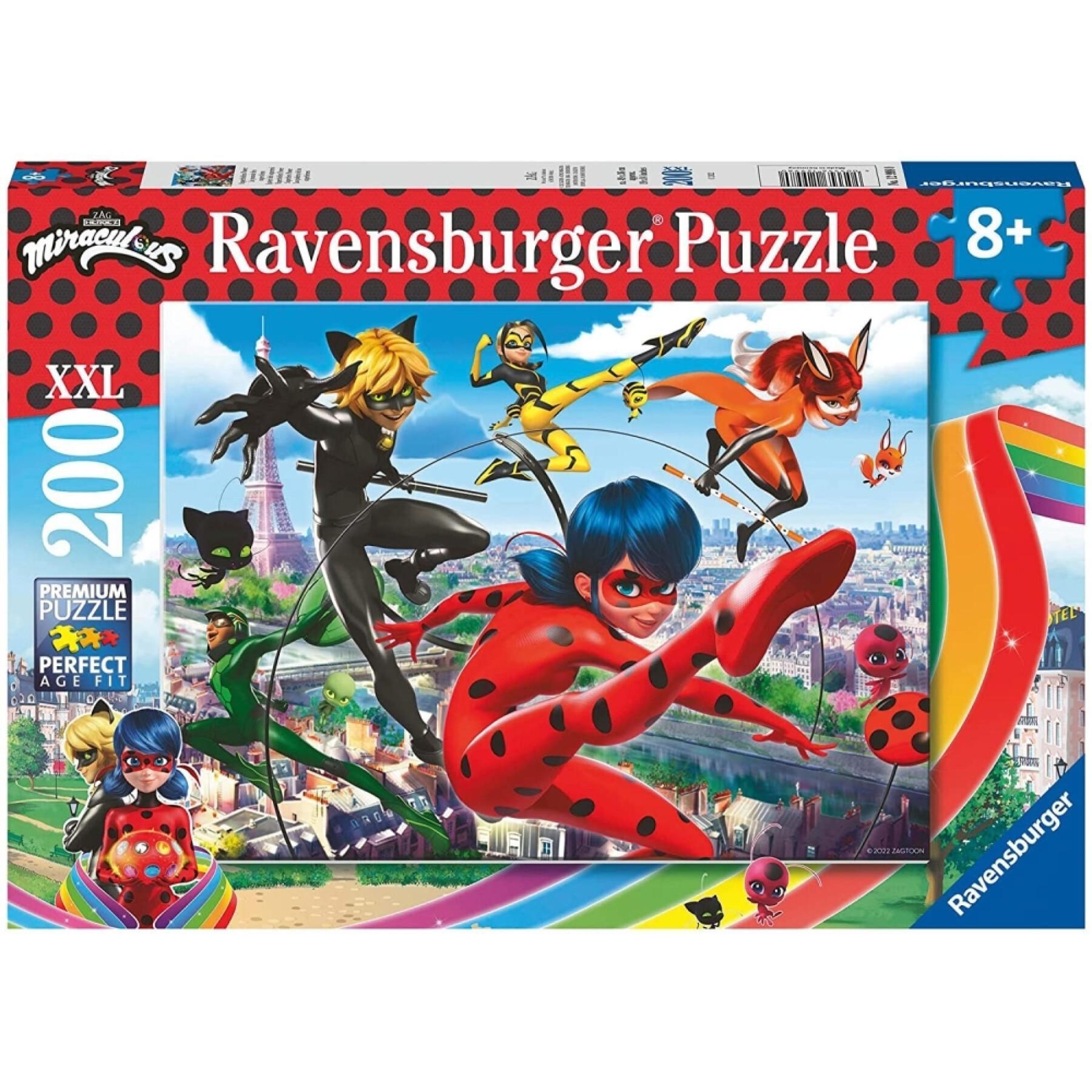 Puzzle de 200 pièces Ravensburger Ladybug