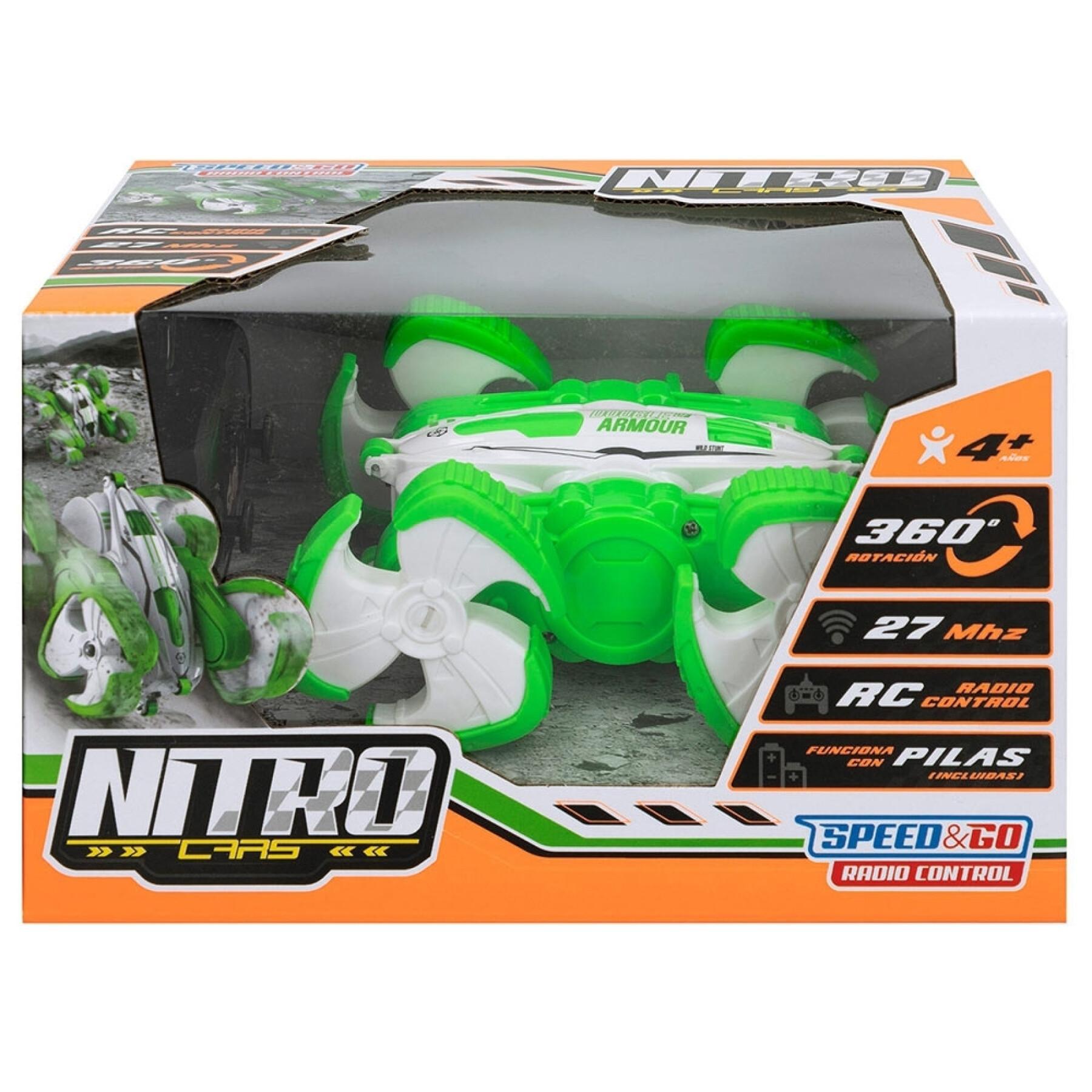 Voiture télécommandée Speed & Go Nitro 360°