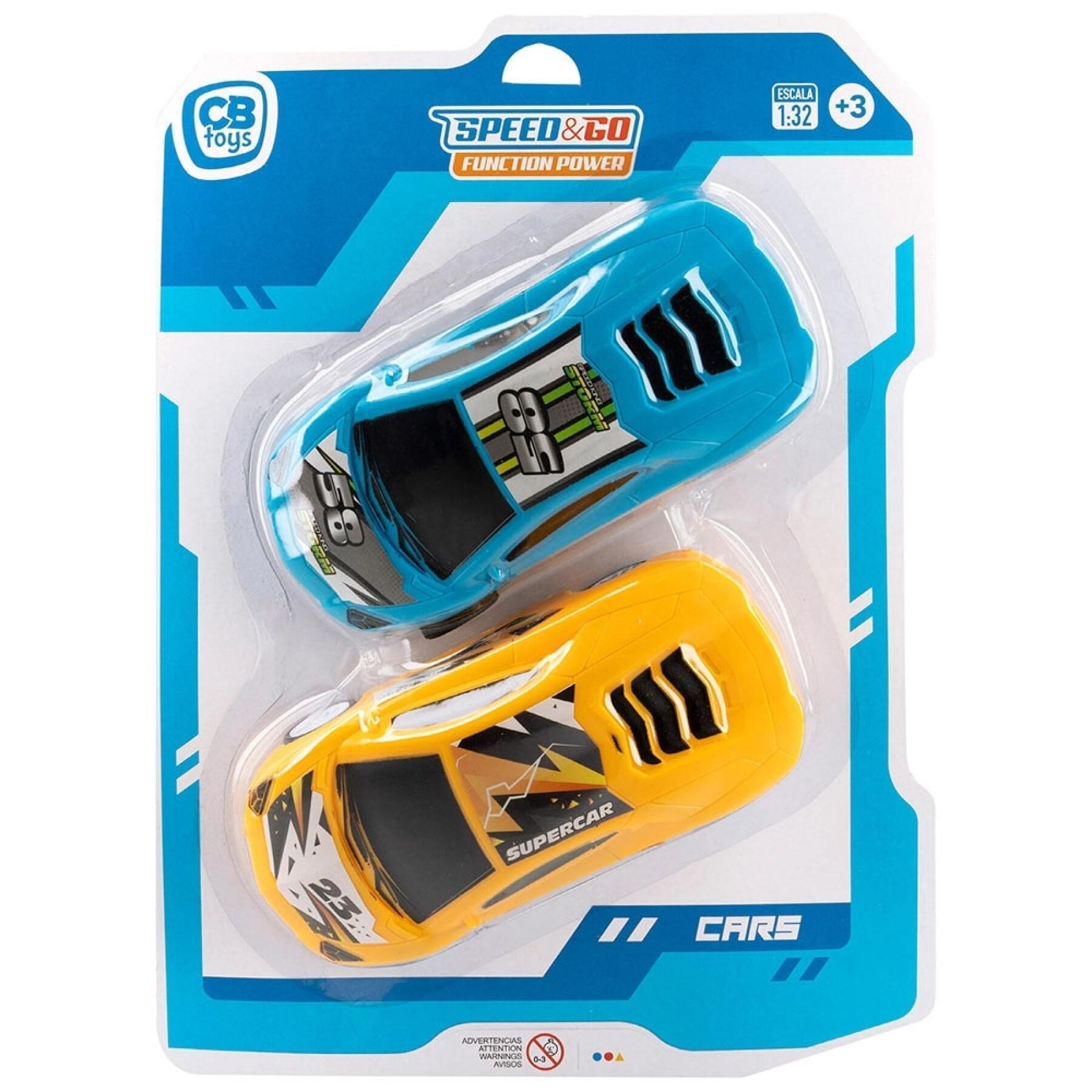 Voiture Speed & Go Blister 2 Coches