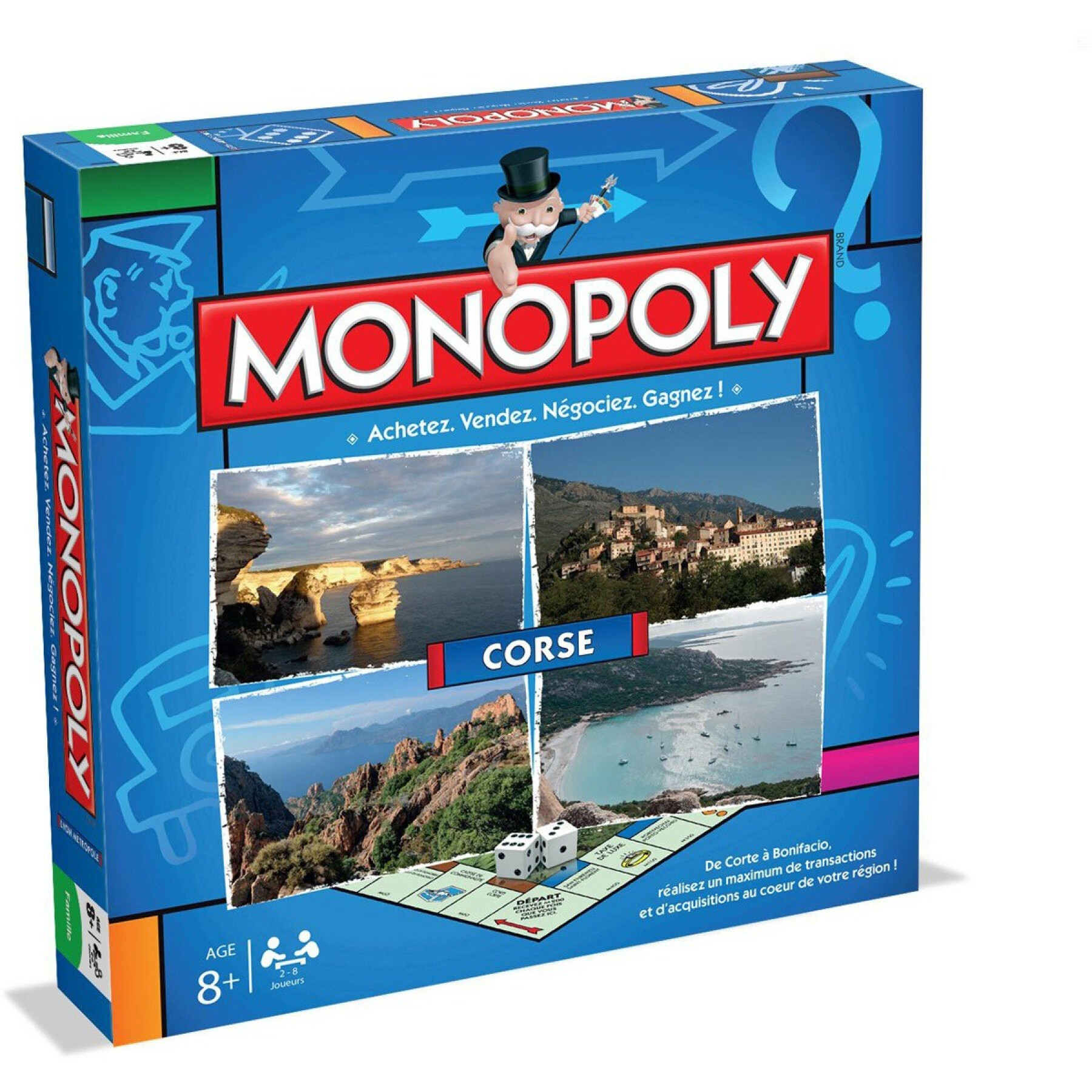 Jeux de société Monopoly Corse Winning Moves
