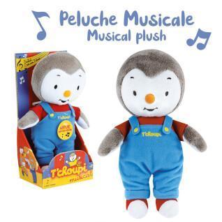 Jemini T'choupi Peluche Tchoupi Musical 20cm - Peluche interactive