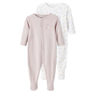 Pyjamas bébé fille Name it Nightsuit (x2)