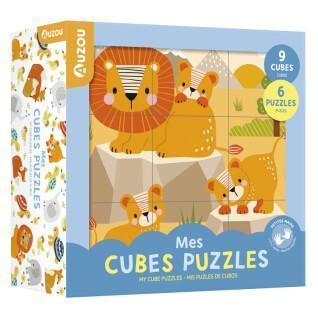 Cube d’activité Mes cubes puzzles Auzou