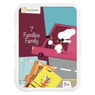Jeux de cartes Avenue Mandarine 7 Familles