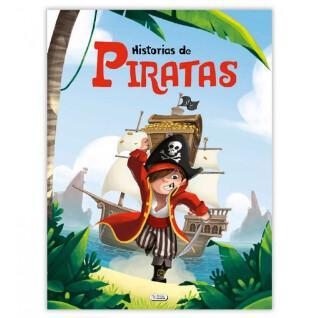 Livre de conte 120 pages Histoires de pirates Ediciones Saldaña