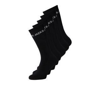 Lot de 5 paires de chaussettes enfant Jack & Jones Basic Logo