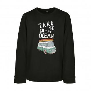 Sweatshirt enfant Mister Tee kids take me to the ocean