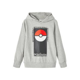 Sweatshirt à capuche garçon Name it Jalte Pokemon