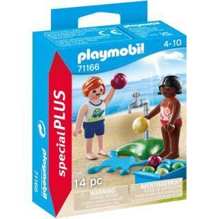 Jeux de construction enfants et ballons d'eau Playmobil