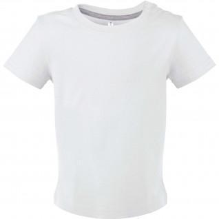 T-shirt bébé manches courtes Kariban blanc