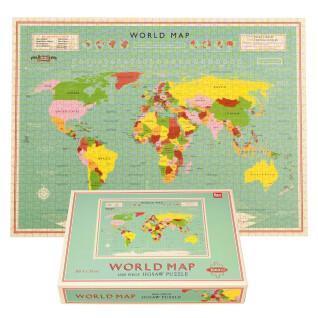 Puzzle 1000 pièces Rex London World Map