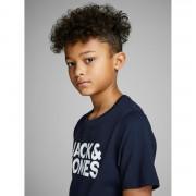 T-shirt enfant col ras-du-cou Jack & Jones ecorp logo