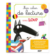 Livre Mon Cahier De Lecture Avec Loup / Version Belgique Auzou