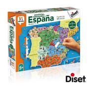 Puzzle de 137 pièces Diset España Prov -Autonomías